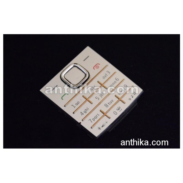 Nokia X2 X2-00 Tuş Original Keypad Keymat Silver ...