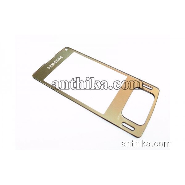 Samsung G800 Lens Cam Original Lcd Glass Grey New