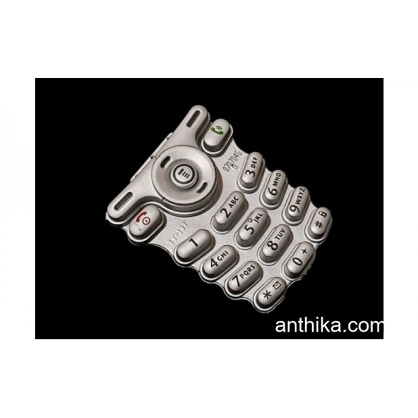 Motorola c200 Tuş Original Keypad Silver New