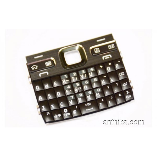 Nokia E72 Tuş Orjinal Keypad Black New
