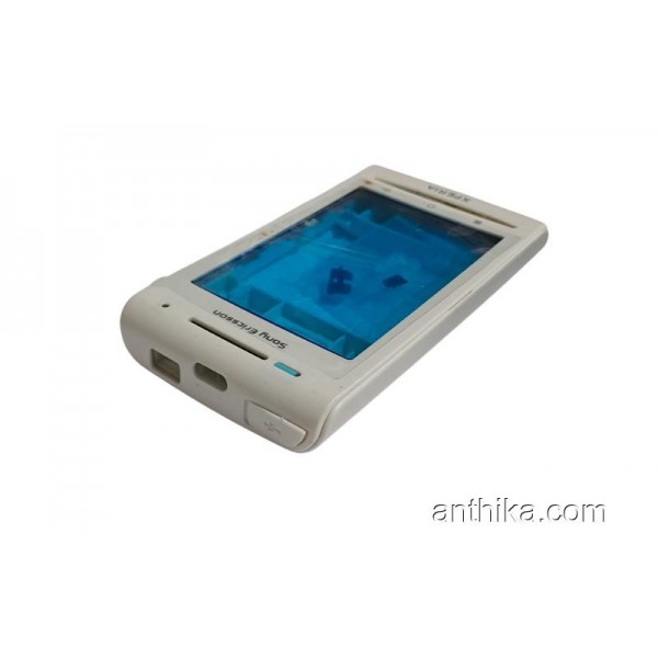 Sony Xperia E15i X8 Kapak Kasa Tuş Full Cover White Black New