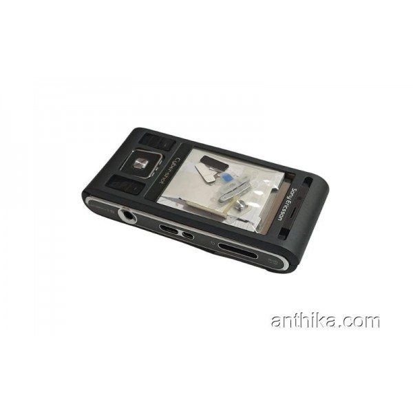 Sony Ericsson C905 Kapak Kasa Tuş Full Housing Black New