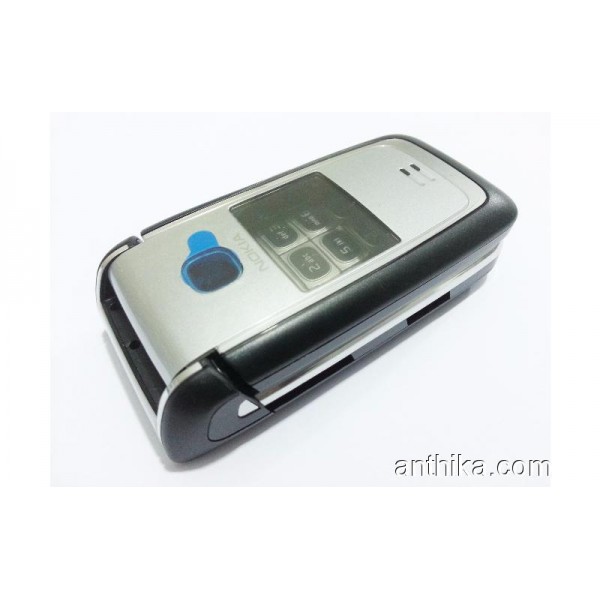 Nokia 6125 Kapak Tuş Kasa Orjinal Kalitesinde Full Housing Black