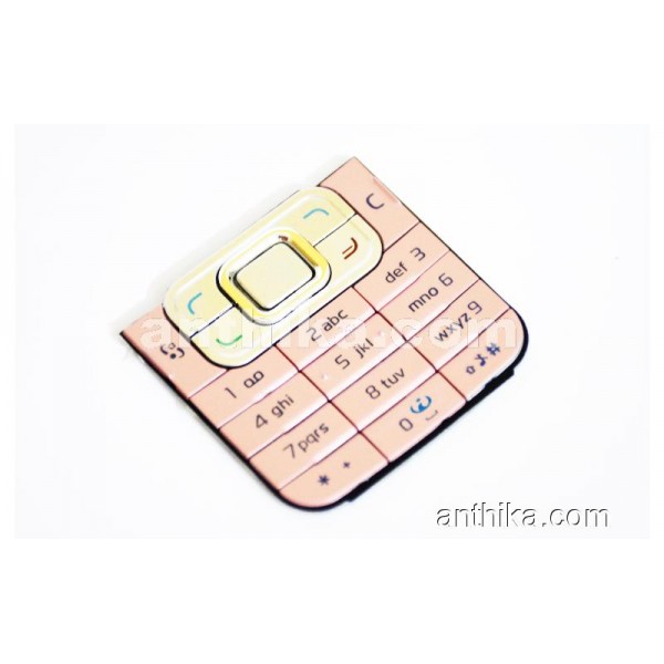 Nokia 6120 Classic Tuş High Quality Keypad Pink N...