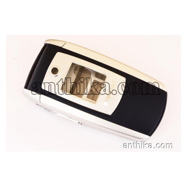 Samsung E700 Kapak Kasa Original Housing Silver Ne...
