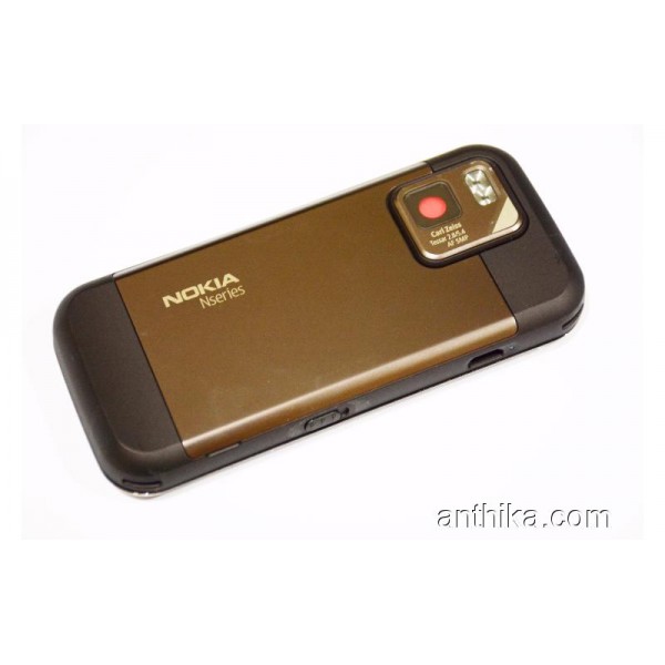 Nokia N97 Mini Dokunmatik Kapak Kasa Orjinal  Digitizer Full Housing Brown New