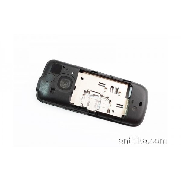 Nokia C2 C2-00 Kasa Original Middle Cover Black Ne...
