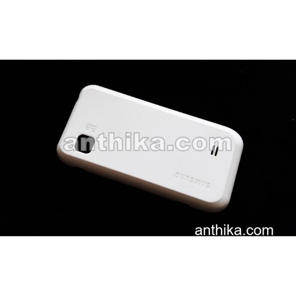 Samsung S5250 Kapak Original Battery Cover White U...