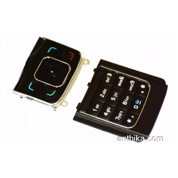 Nokia 6288 Tuş Orjinal Kalitesinde Keypad Black N...