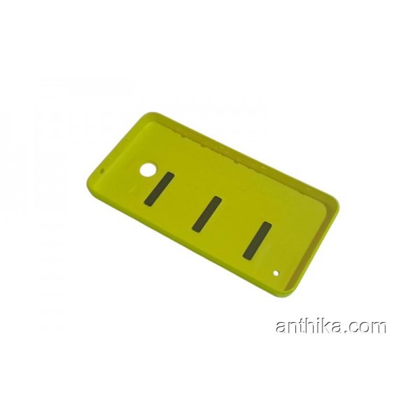 Nokia Lumia 630 Lumia 635 Kapak Original Battery Cover Yellow New