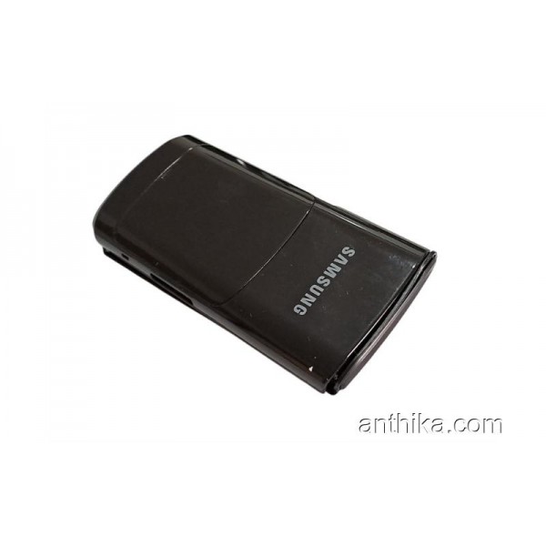 Samsung S7350 Kapak Kasa Tuş Full Housing Black New