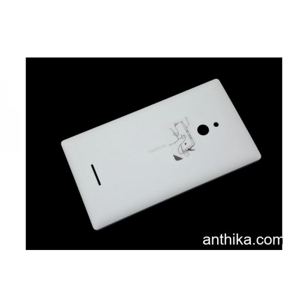 Nokia Lumia XL Kapak Lumia 1030 Arka Kapak Original Back Cover White