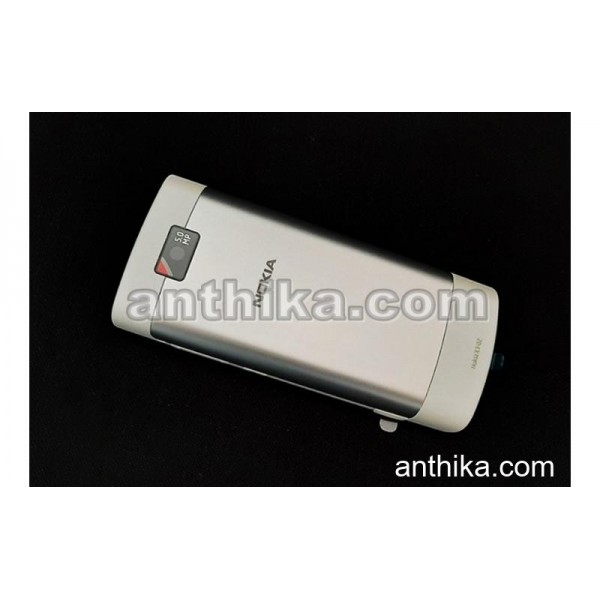Nokia X3-02 Kapak Kasa Tuş Original Full Housing White New