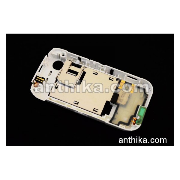Nokia 5300 Kasa Buzzer Original Middle Cover Middle Frame White New