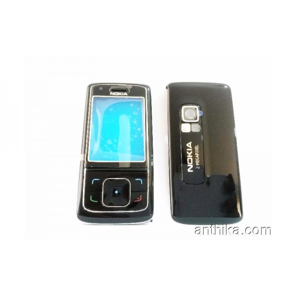 Nokia 6288 Kapak Tuş A++Kalite Cover Keypad Black