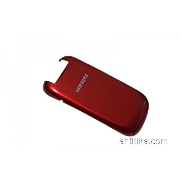 Samsung E1272 Kapak Original Battery Cover Red New