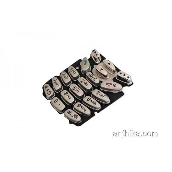 Samsung N620 Tuş Keypad Silver New