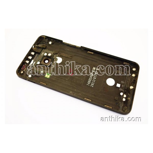 HTC One M7 Kasa Original Back Cover Black Used 74H02404-03M