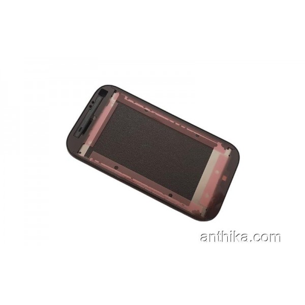 Htc One St Kapak Kasa Original Full Body Cover Black New