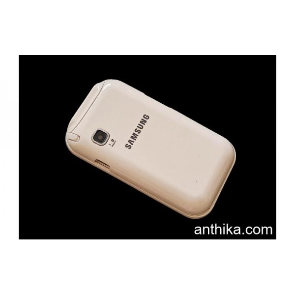 Samsung C3300 Kapak Kasa Tuş Kalem Full Housing White New