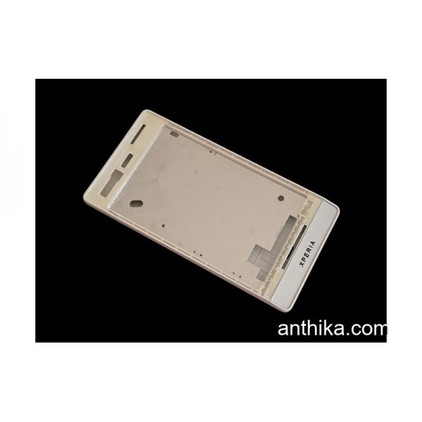Sony Xperia Miro ST23 Kapak Kasa Full Housing Whit...