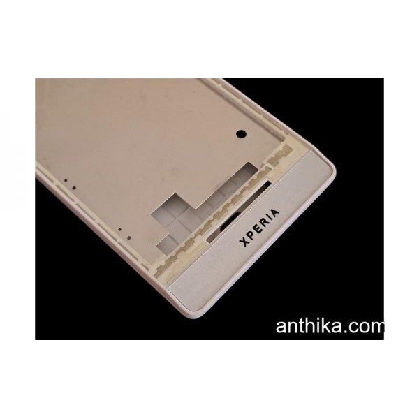 Sony Xperia Miro ST23 Kapak Kasa Full Housing White New