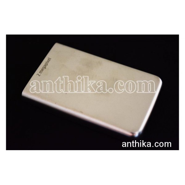 Nokia 6300 Kapak Original Battery Cover Silver New