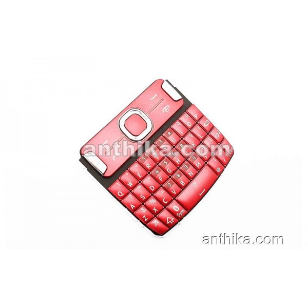 Nokia 302 Asha Tuş Original Keypad Red New