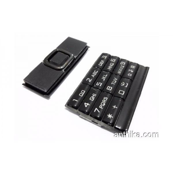 Nokia 8800 Arte Black Tuş Orjinal Keypad