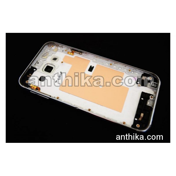 Samsung E5 SM-E500HQ Kapak Kasa Original Housing White Used
