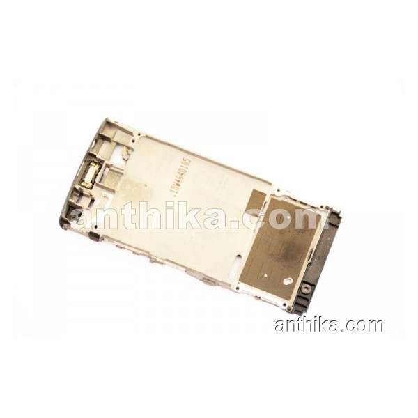 Nokia X3-02 Ekran Çerçeve Speaker Original A-Cover Earspeaker Gray