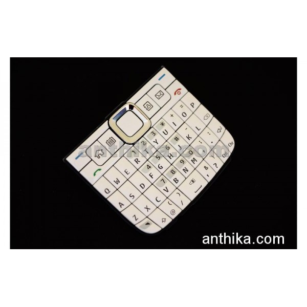 Nokia E63 Tuş High Quality Keypad White New