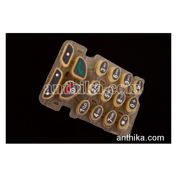 Siemens C25 Tuş Original Keypad White New