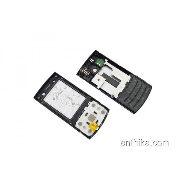 Nokia 6700 Slide Kapak Kasa Tuş Original Housing Silver New Condition