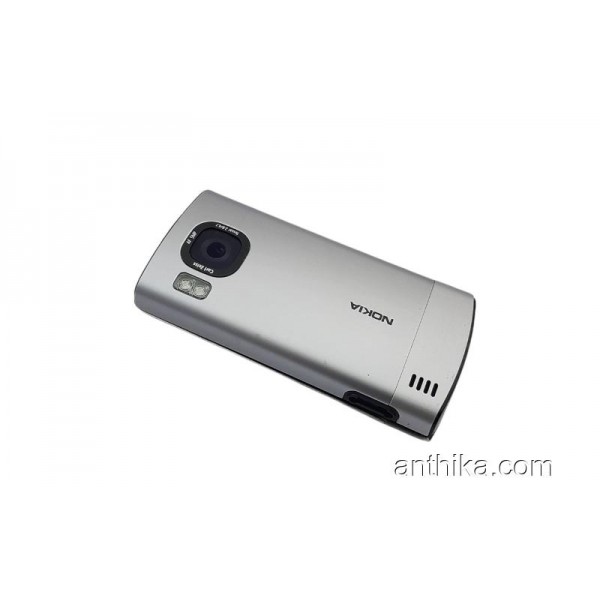 Nokia 6700 Slide Kapak Kasa Tuş Original Housing Silver New Condition