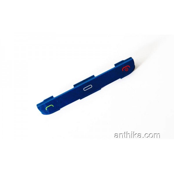 Nokia C5-03 Tuş Original Keypad Blue New