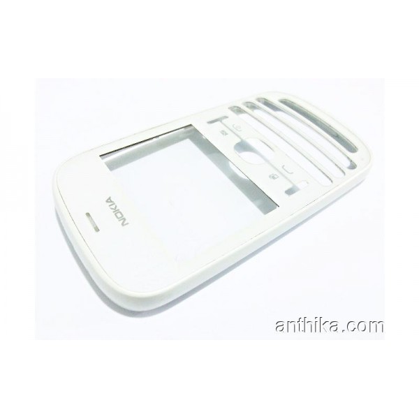 Nokia Asha 200 Kapak Front Cover White