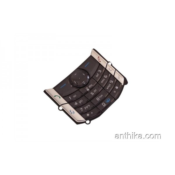 Nokia 6680 6681 Tuş Original Keypad Black New