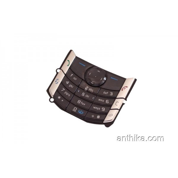 Nokia 6680 6681 Tuş Original Keypad Black New