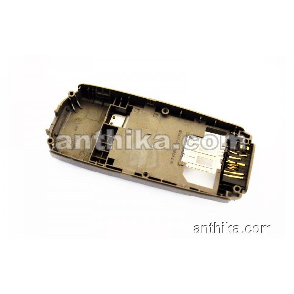 Nokia 1600 Kasa Mikrofon Şarj Soketi Original Middle Cover Dark Grey Used