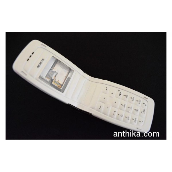 Nokia 2650 2652 Kapak Kasa Tuş Original Housing Brown New