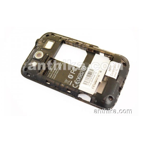 HTC Wildfire S Kasa Original Middle Cover Black Us...