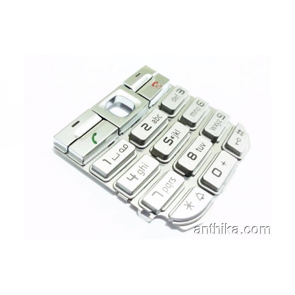Siemens C75 Tuş Orjinal Keypad Silver
