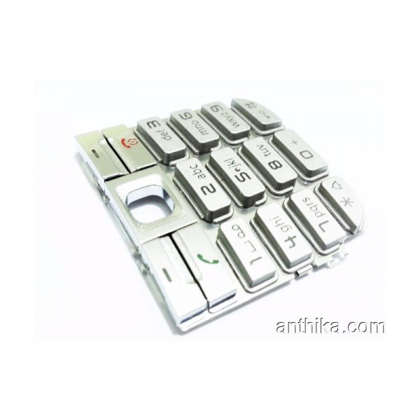 Siemens C75 Tuş Orjinal Keypad Silver