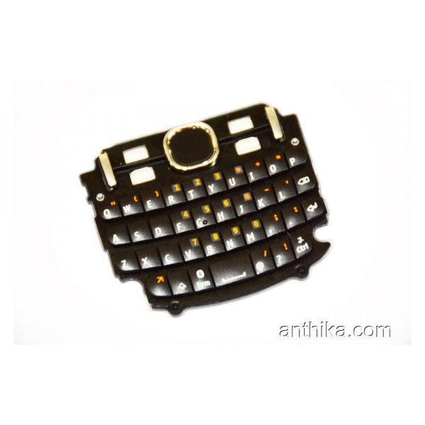 Nokia Asha 200 201 Tuş Orjinal Keypad Black New