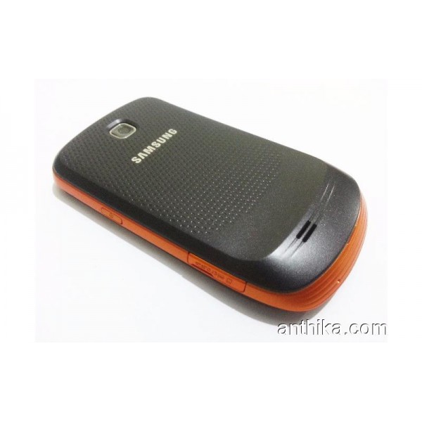 Samsung S5570 Kapak Tuş Kasa Orjinal Full Housing Black Orange New