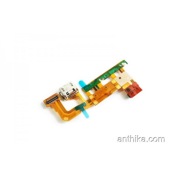Huawei Ascend P6 Şarj Soketi Mikrofon Flex Film Original Mic Charging Port