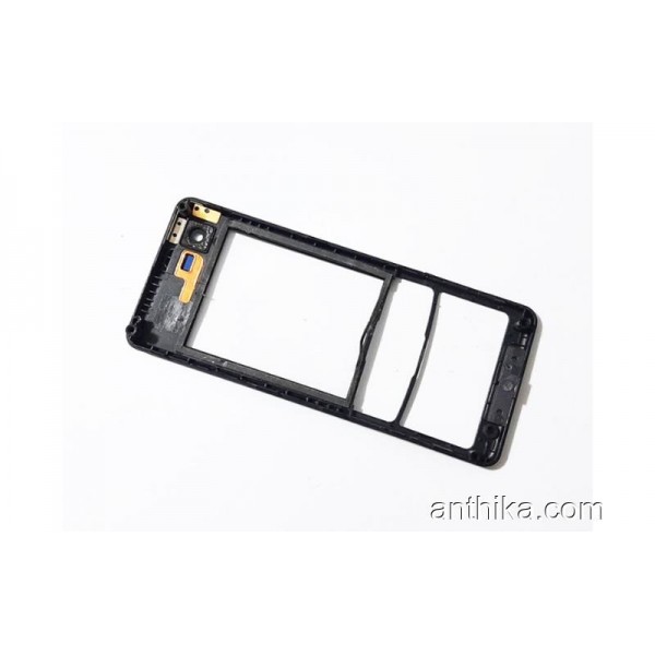 Sony Ericsson C510 Kapak Original Front Cover Black Used