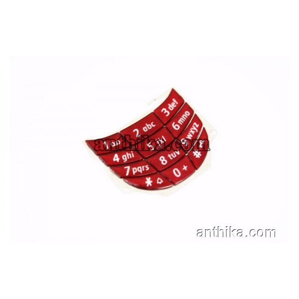 Siemens SL55 Tuş Original Numeric Keypad Red Used