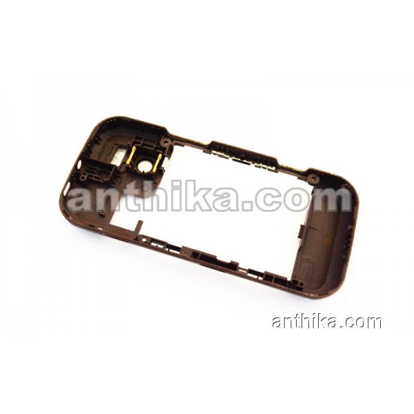 Nokia N97 Mini Kasa Original Middle Cover Brown Used